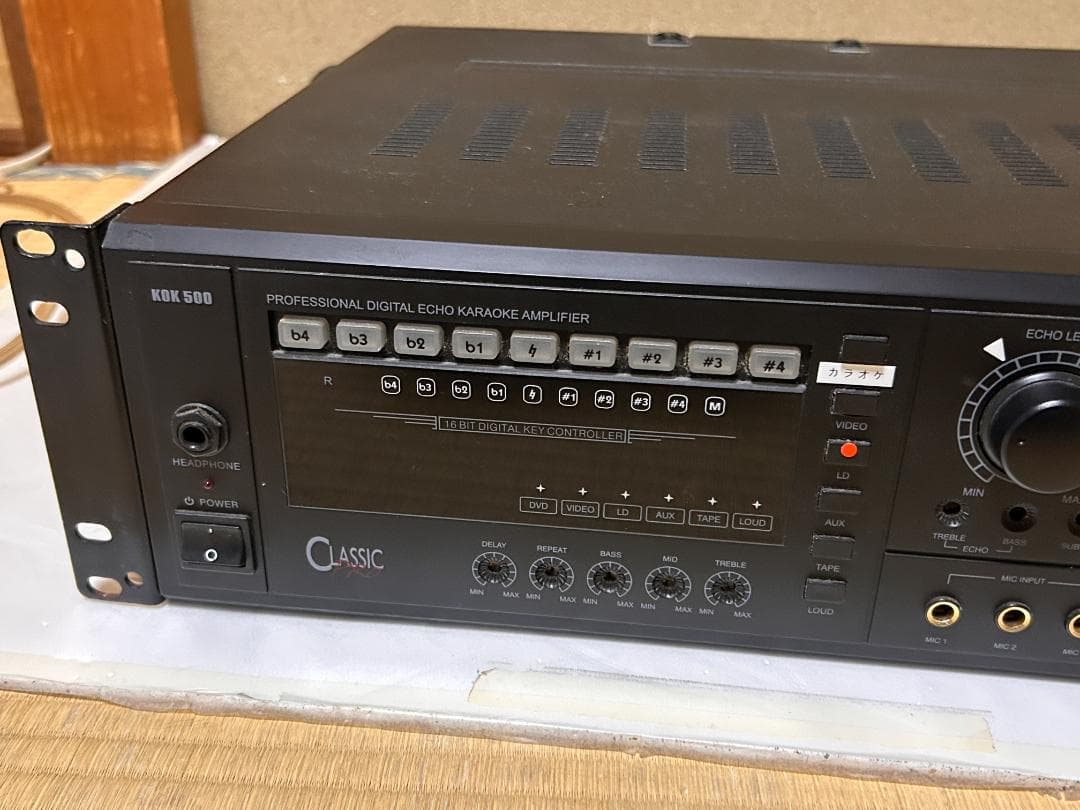 T*H様 CLASSIC PRO KOK500 カラオケアンプ