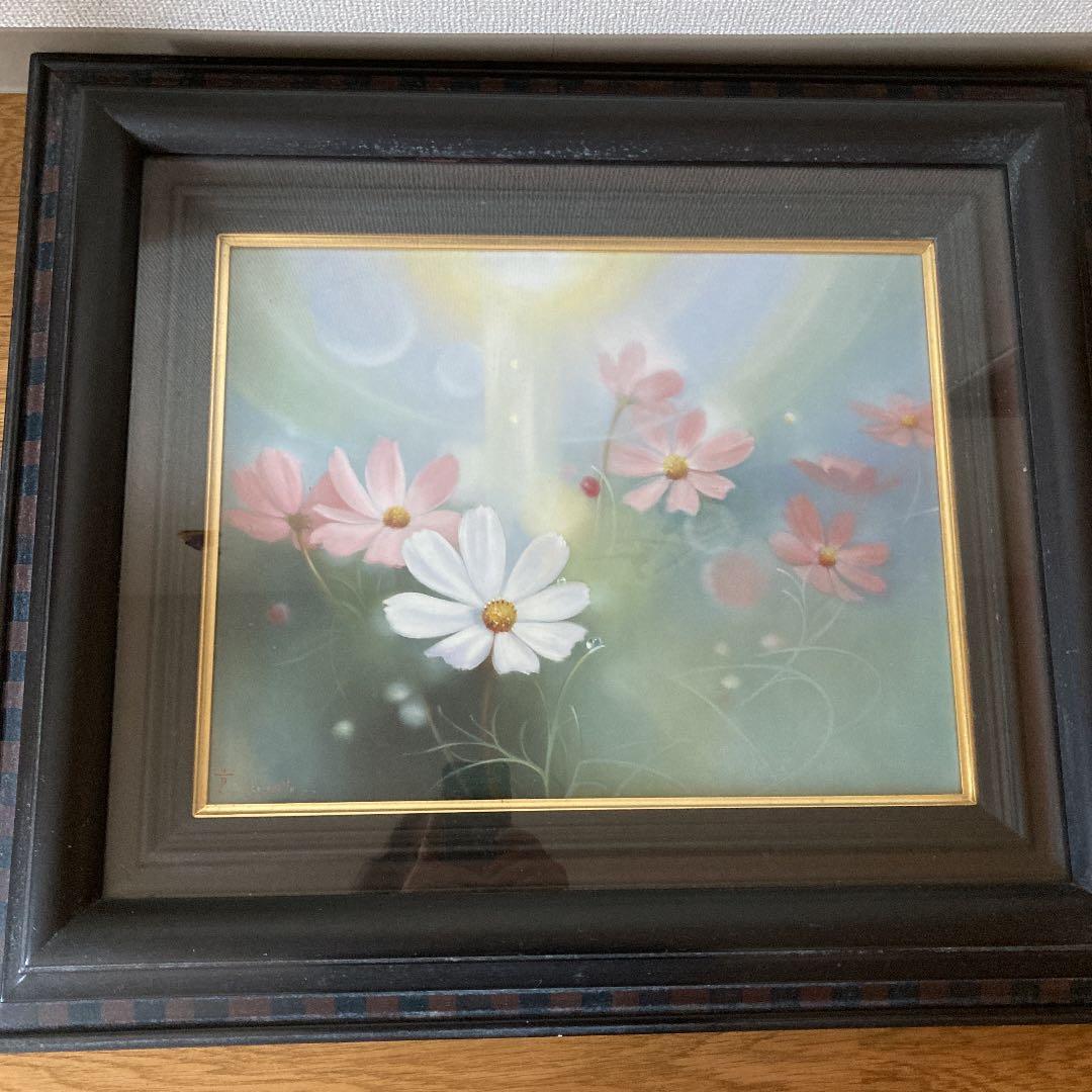 吉村美令由　「調　コスモス」　F6号