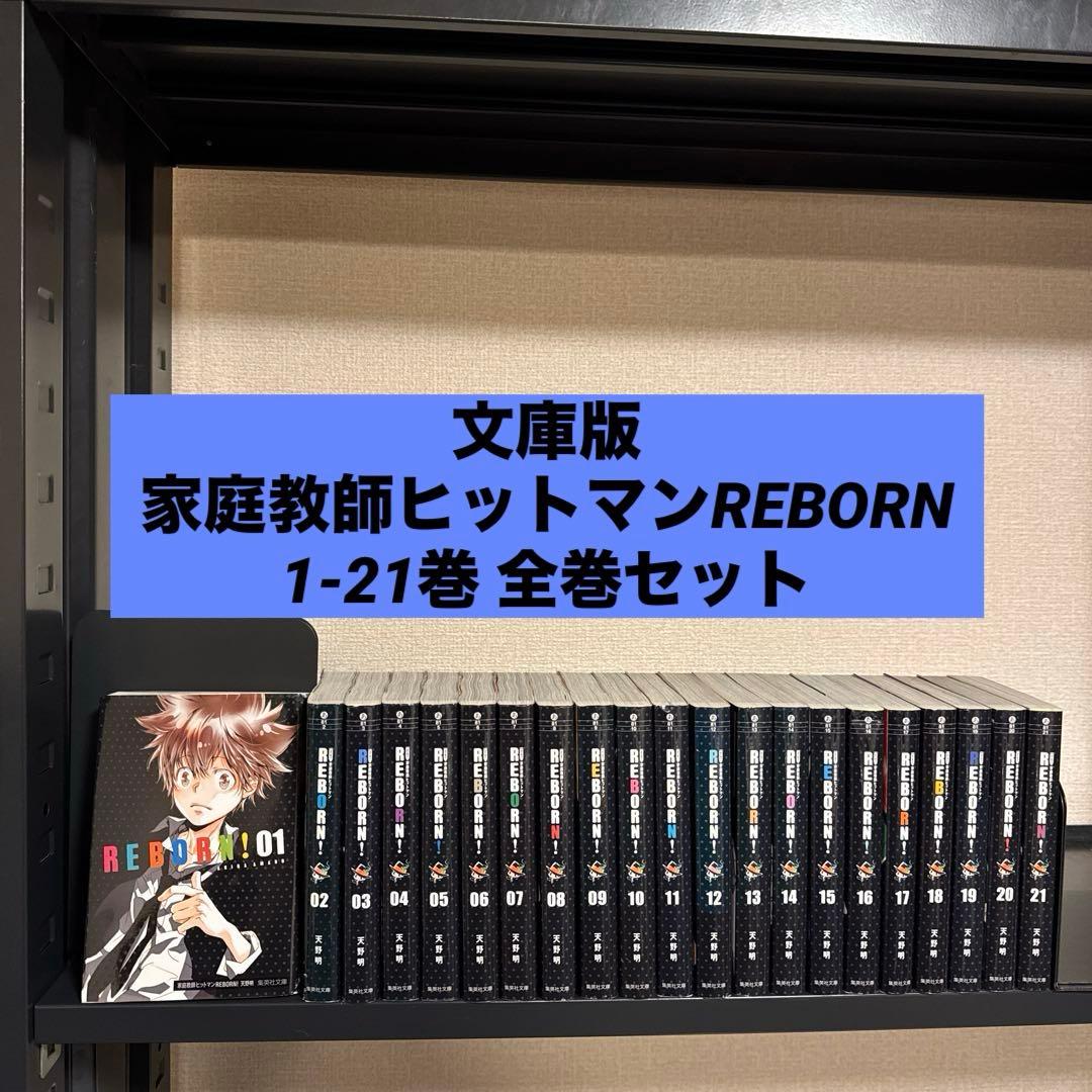 文庫版 家庭教師(かてきょー)ヒットマンREBORN! 1-21巻 全巻セット