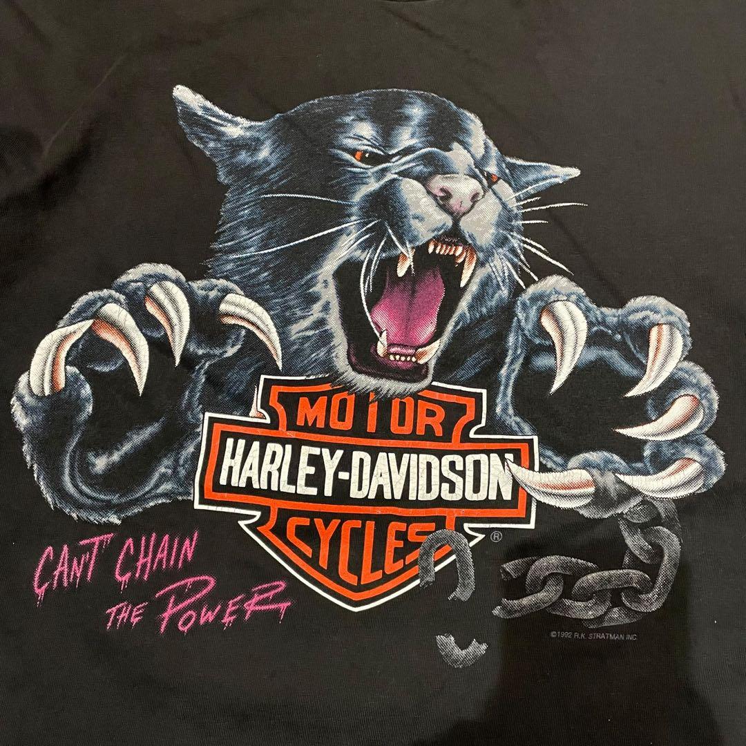 Harley Davidson カニエ・ウェスト着用 パンサー Tシャツ