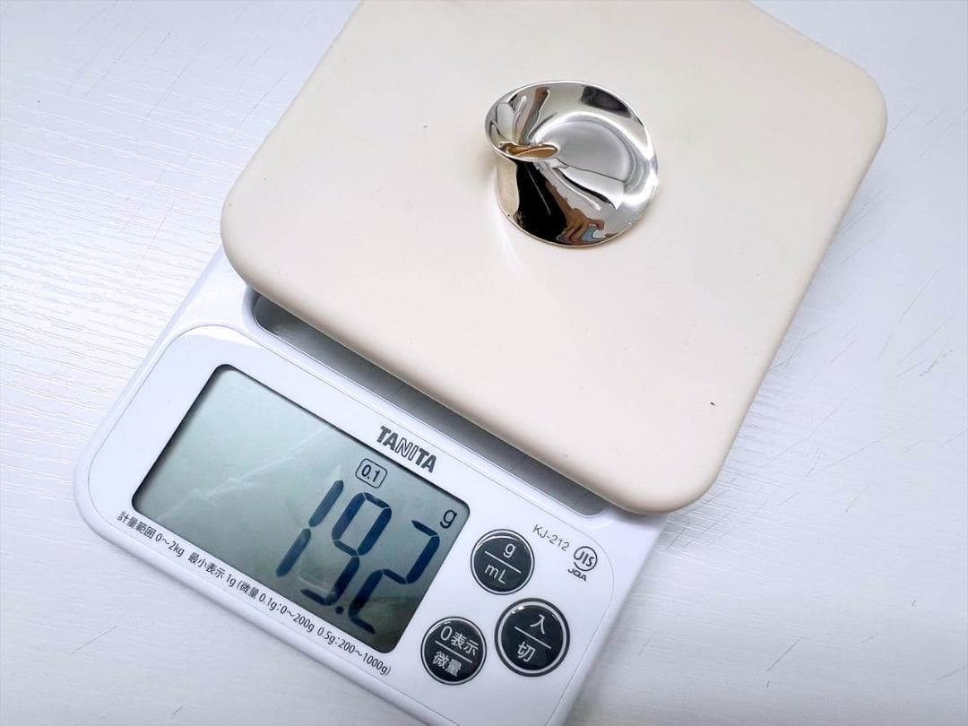 美品　ジョージジェンセン　374B　メビウス　ブローチ　シルバー925