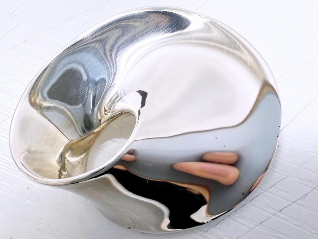 美品　ジョージジェンセン　374B　メビウス　ブローチ　シルバー925