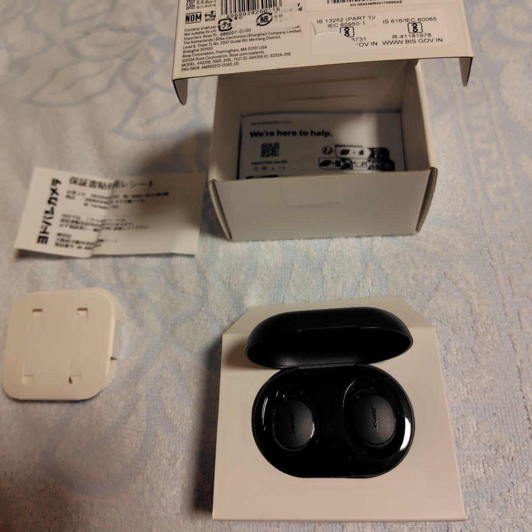 Bose ワイヤレスイヤホン QC Ear buds Ⅰ BLK