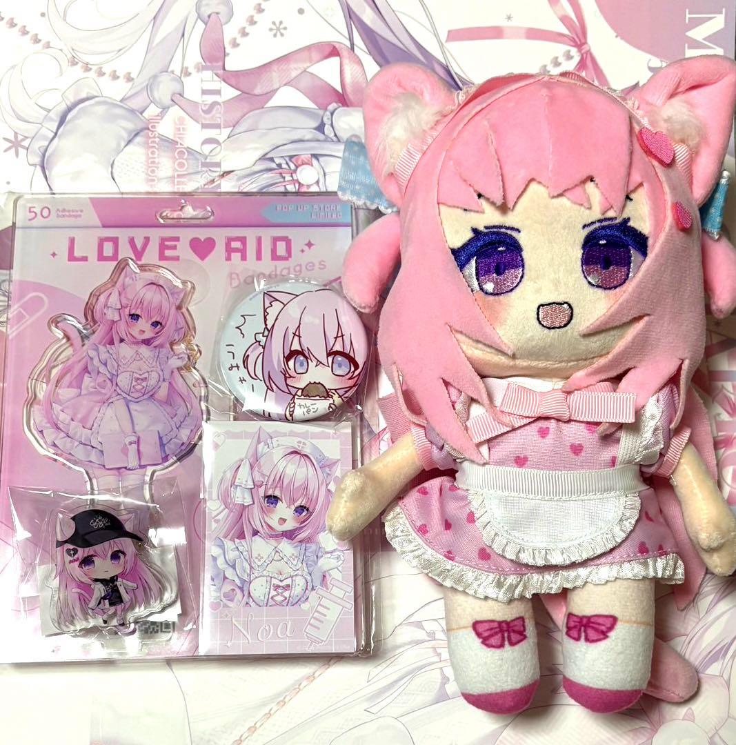 桃稚ちあ アクリルスタンド 缶バッジ ぬいぐるみ カード セット ももちあ教