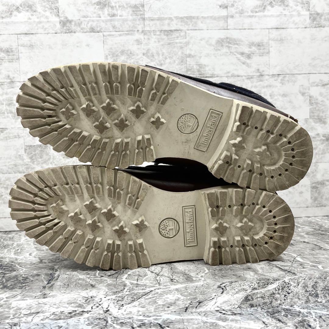 ティンバーランド スリーアイ クラシック 26.5cm ブラウン レザー ウール