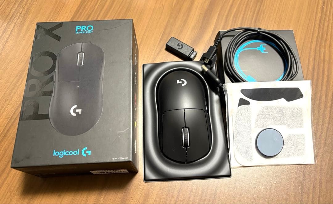 logicool PRO X SUPERLIGHT ブラック ワイヤレスマウス