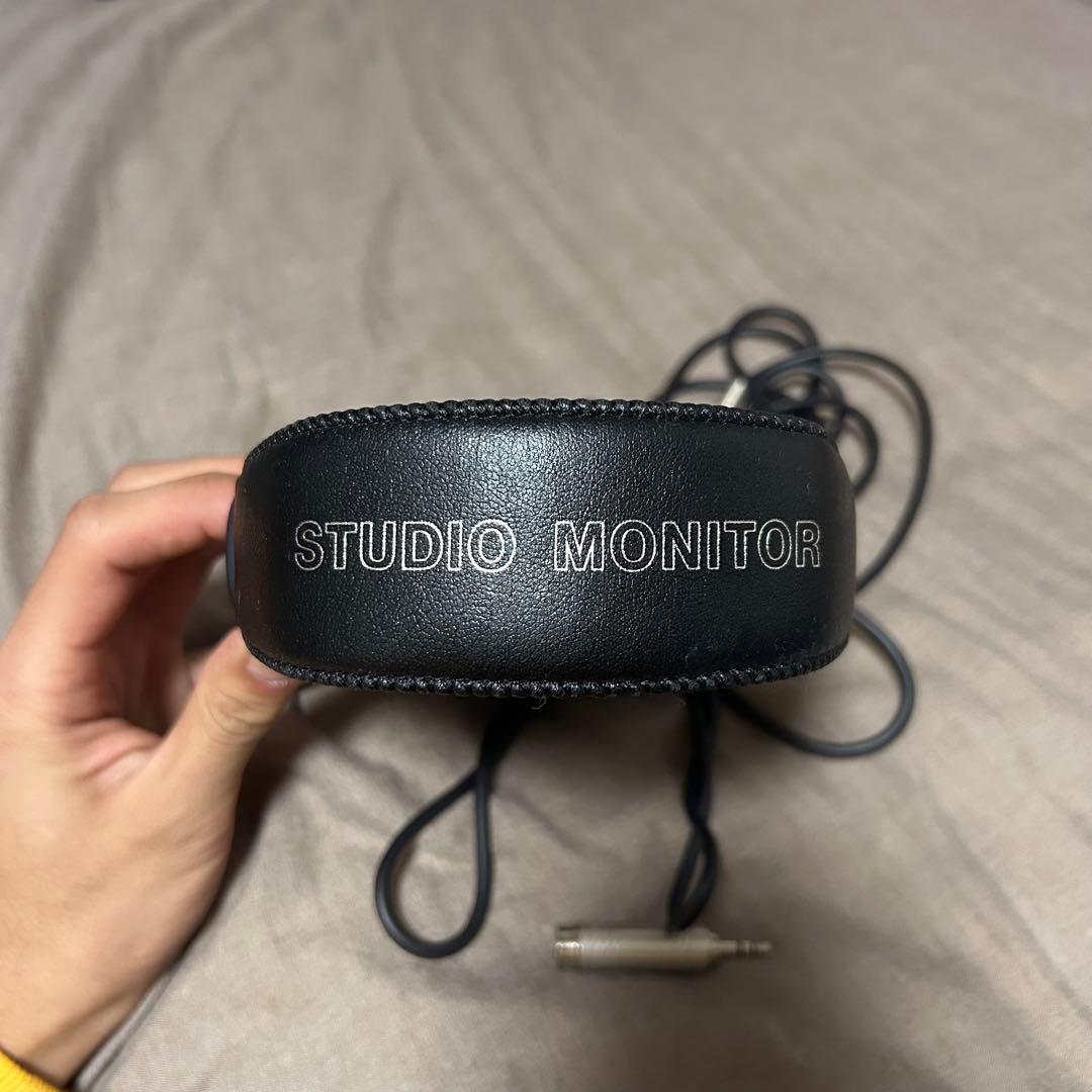 美品　SONY MDR-CD900ST モニターヘッドホン ヘッドホン 有線