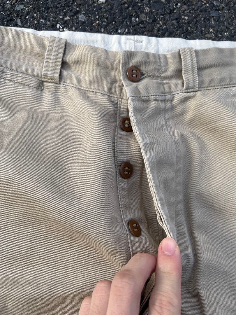 50s U.S.ARMY アメリカ軍 M-45 チノ トラウザー