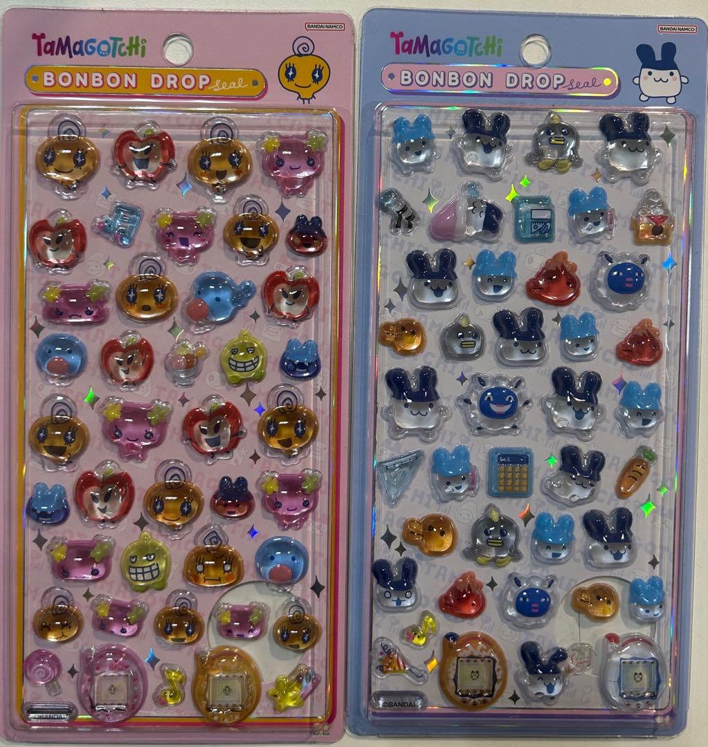『正規品』たまごっちボンボンドロップシール　サンリオミニドロップ全種12枚セット