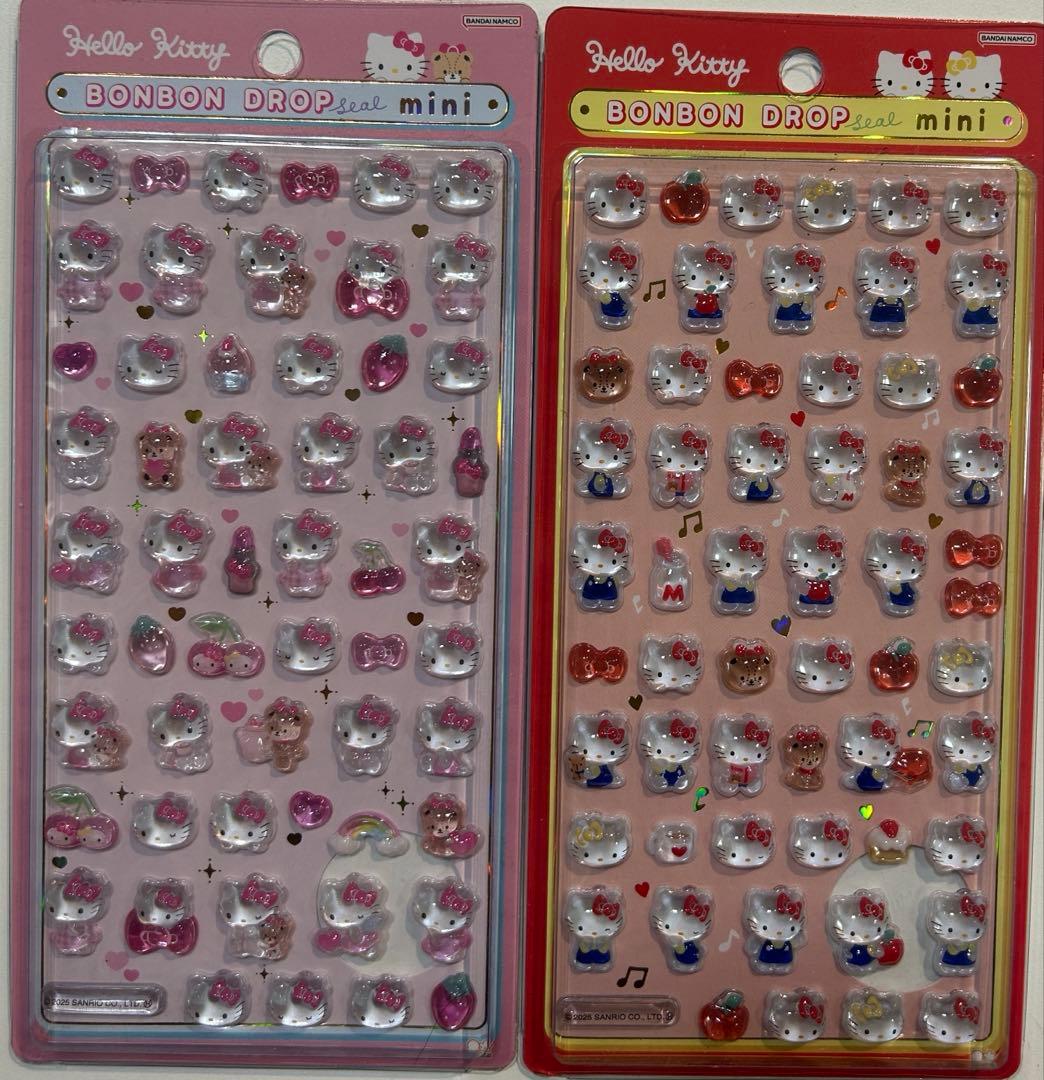 『正規品』たまごっちボンボンドロップシール　サンリオミニドロップ全種12枚セット