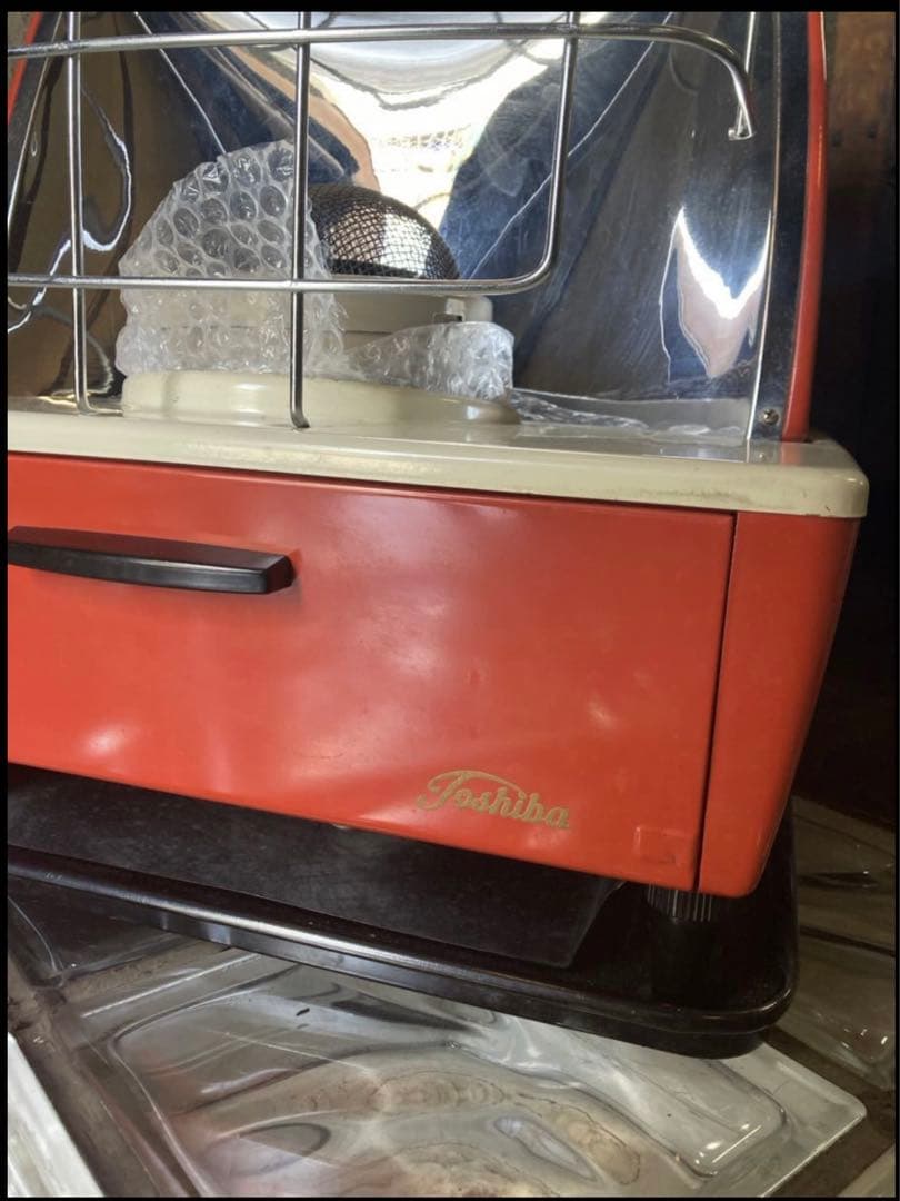 TOSHIBA落差式石油ストーブ昭和レトロ東芝石油ストーブ　ヴィンテージストーブ