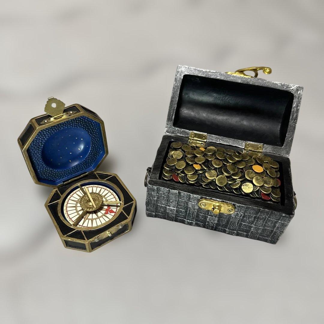 非売 希少品 パイレーツオブカリビアン 宝箱 ボックス コンパス ブラックパール