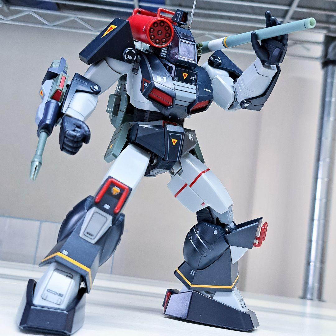 【開封品】 HI-L R ダグラム スミ入れ塗装済み