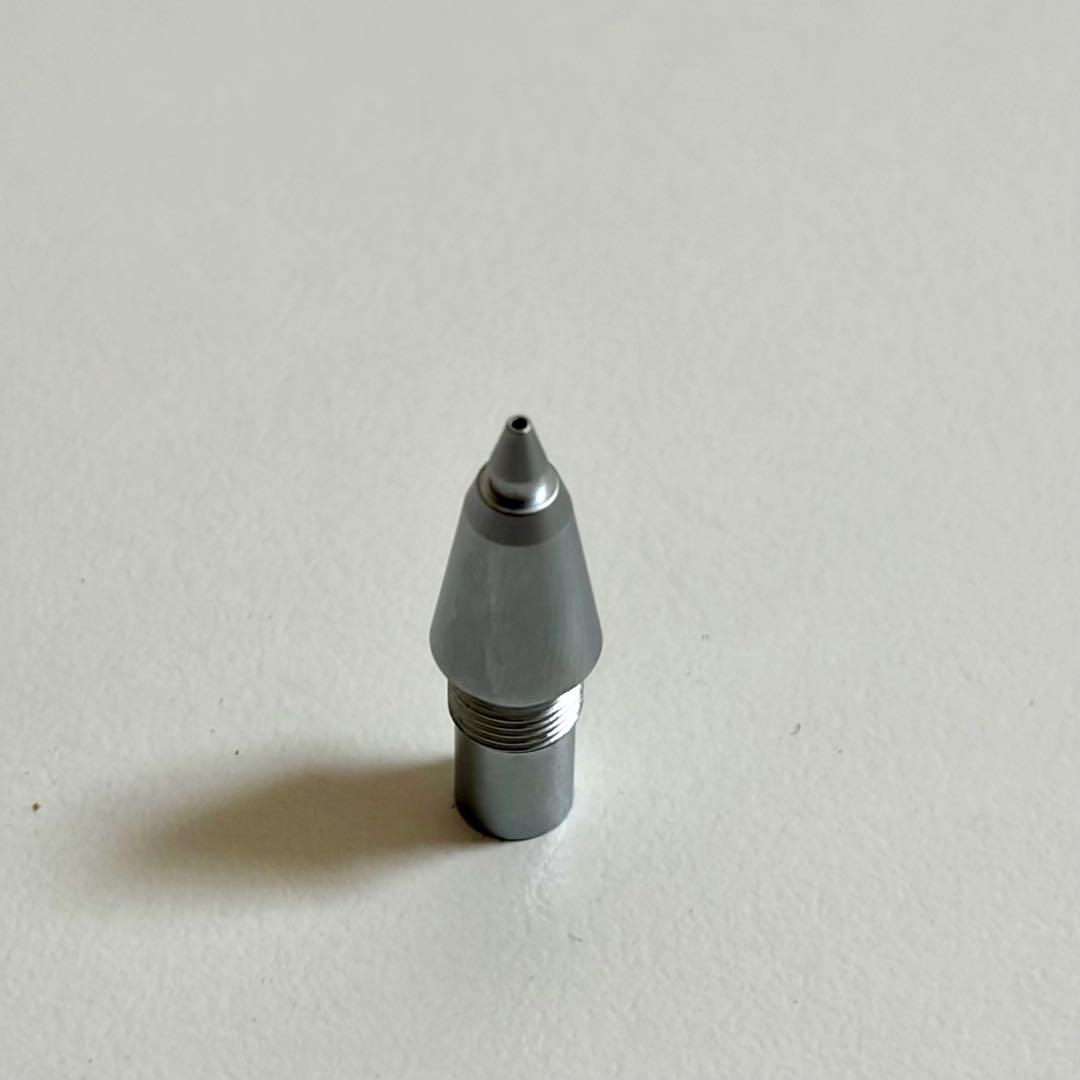 野原工芸　固定式口金　旧型　艶消しシルバー