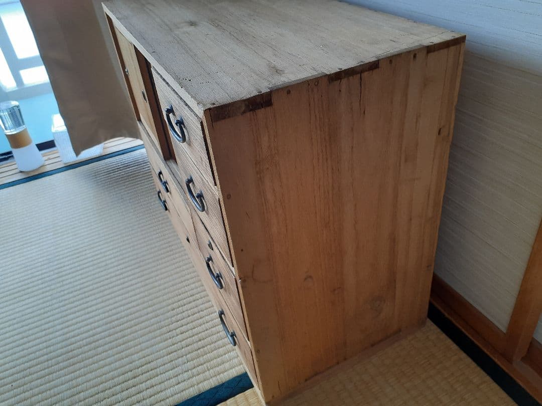 古道具　アンティーク　小箪笥　茶箪笥