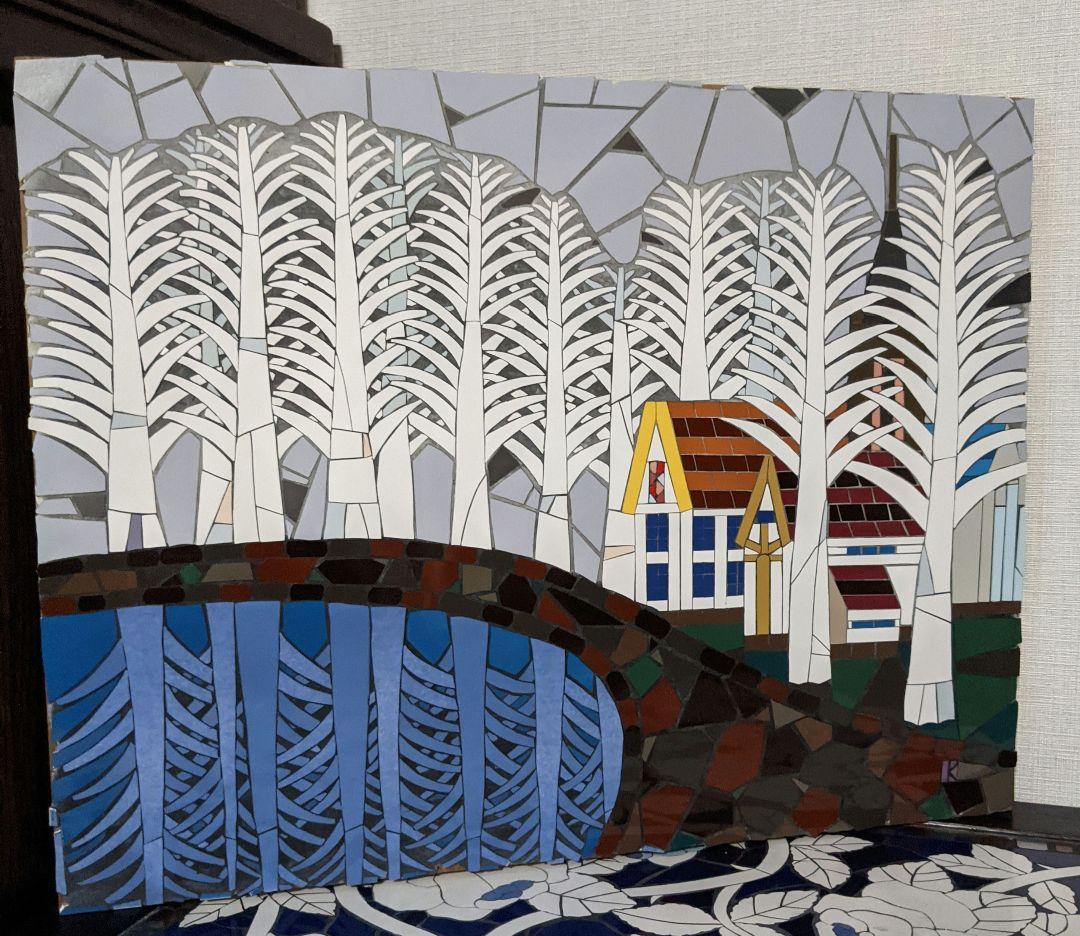 タイルモザイク絵画／F6