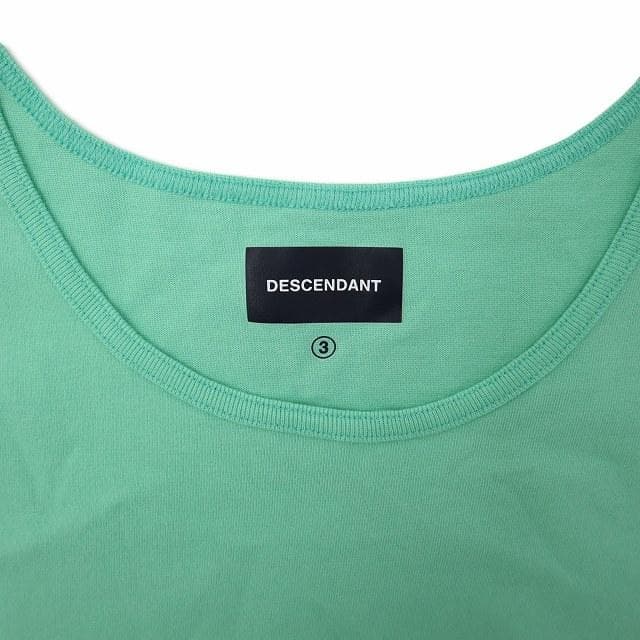 ディセンダント CACHALOT ORGANIC COTTON TANKTOP