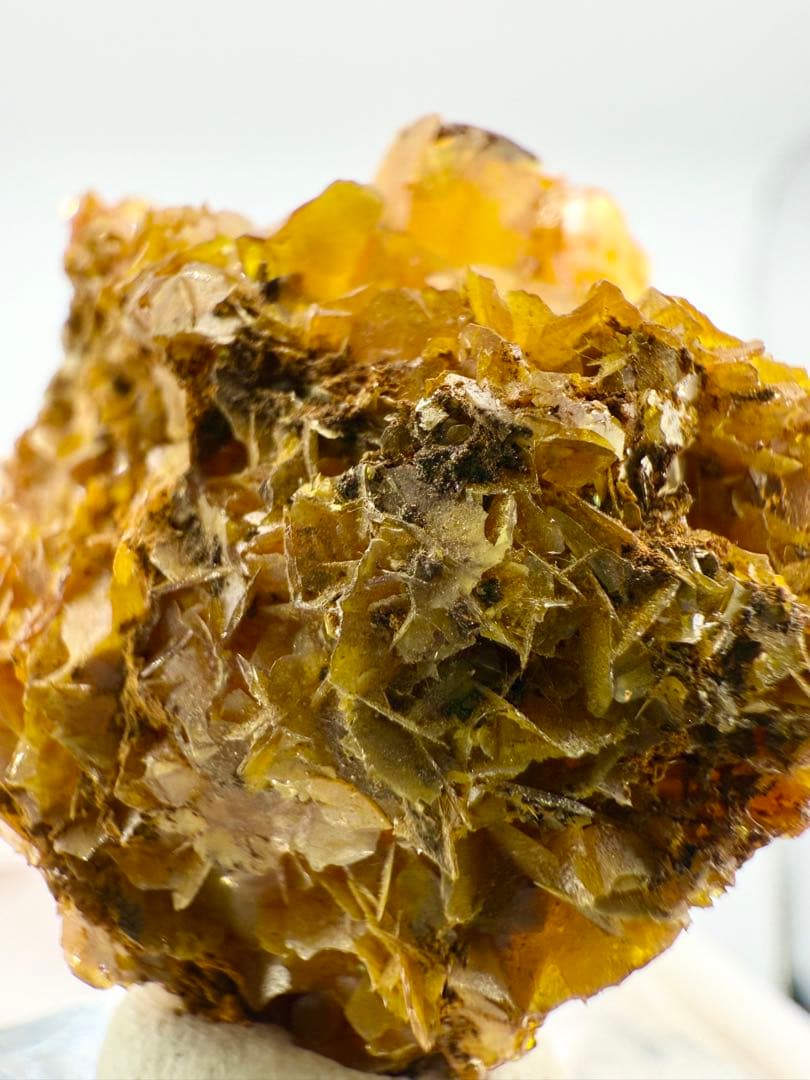 ウルフェナイト　モロッコ産　原石　鉱物標本　水晶　天然石　モリブデン鉛鉱