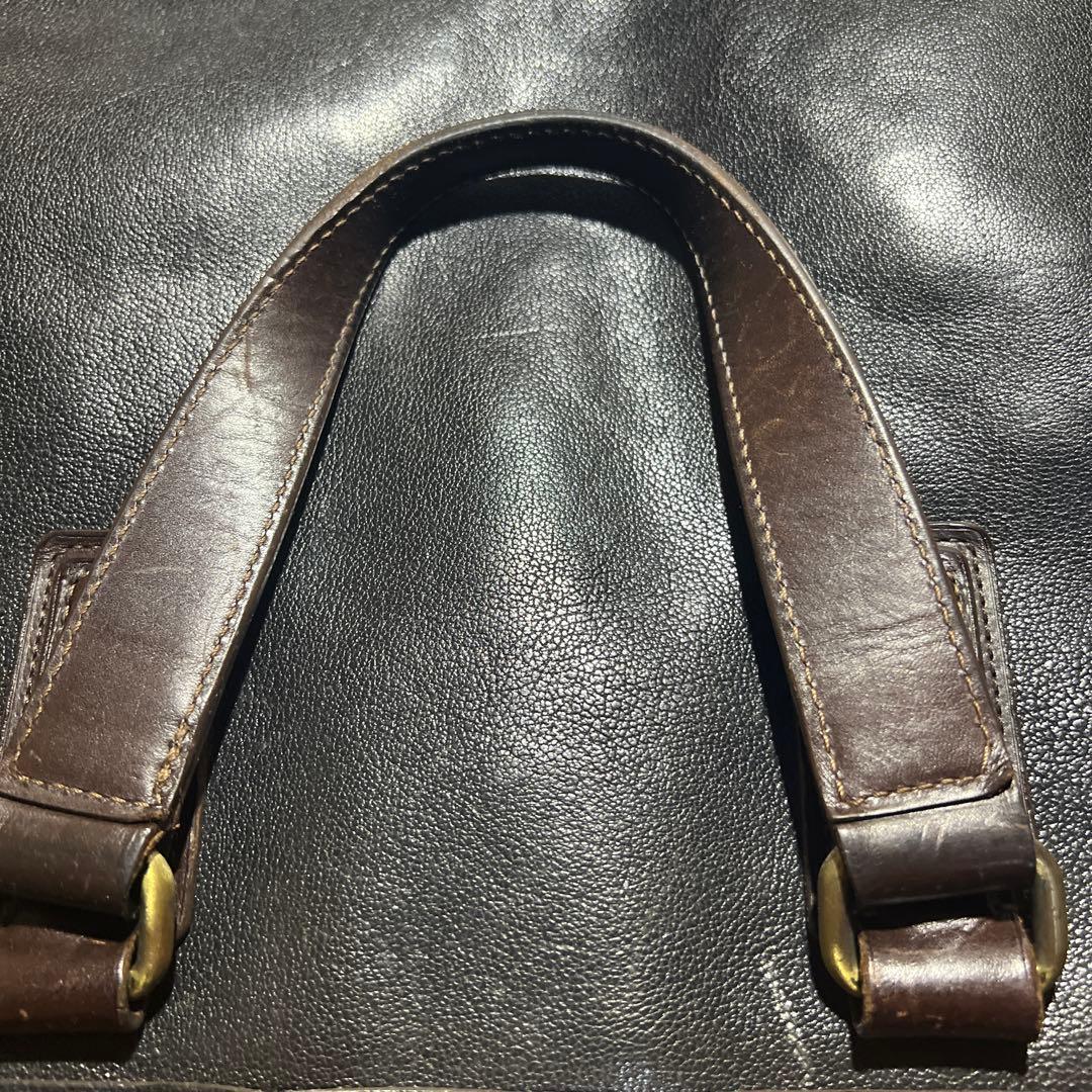 土屋鞄　アルマス バッファローブリーフ （アーバンネイビー）