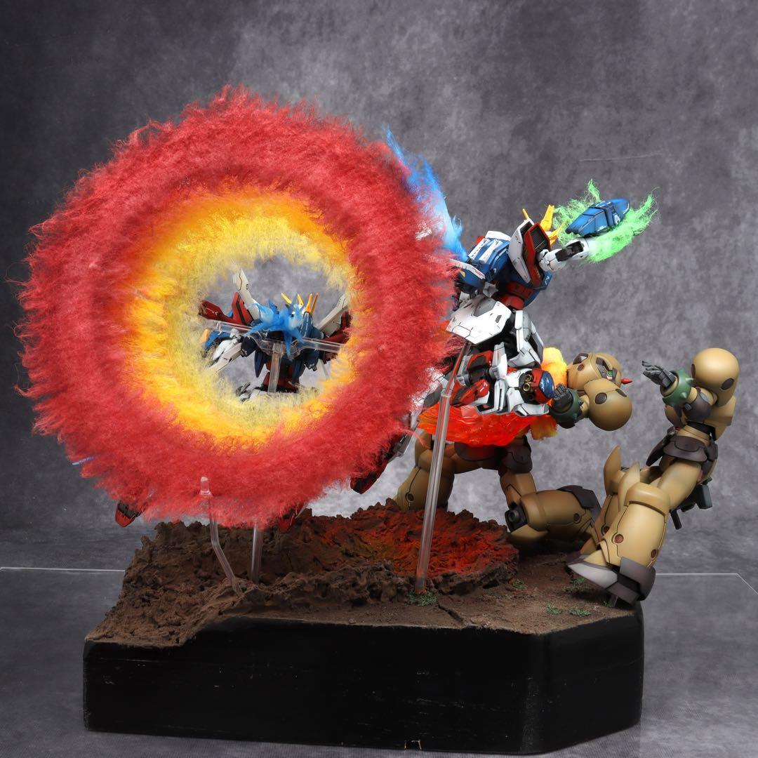 RG ゴッドガンダム シャイニングガンダム　ガンプラ塗装済み完成品