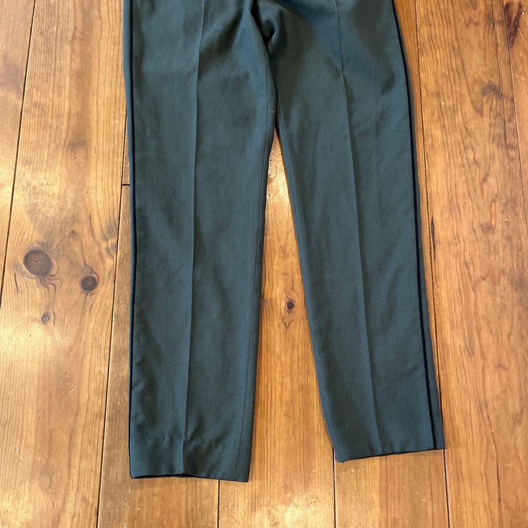 ヴィンテージ1971スウェーデン軍パイピングスラックス