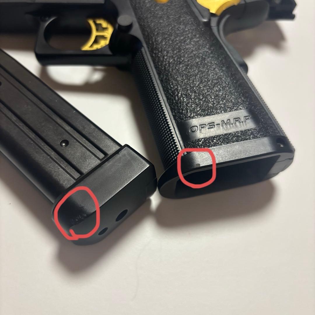 東京マルイ ハイキャパ5.1 ゴールドマッチ ガスブローバック GBB 動作OK