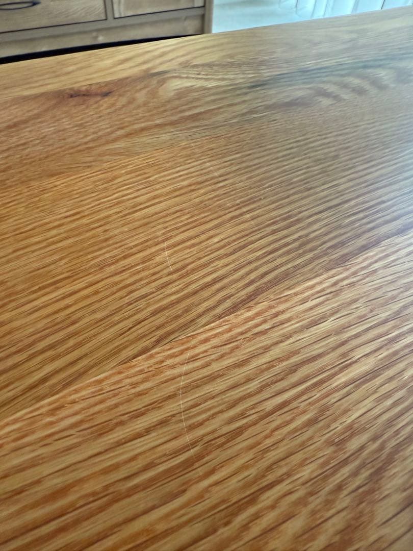 木製ローテーブル オーク材