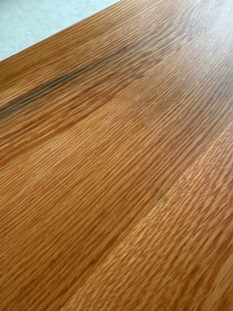 木製ローテーブル オーク材