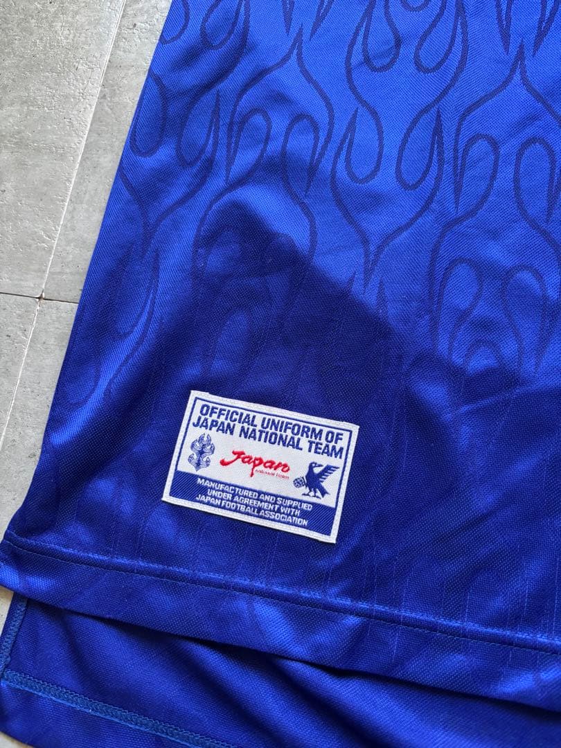 正規品　1998年　日本代表　アシックス　炎モデル　ユニフォーム　美品