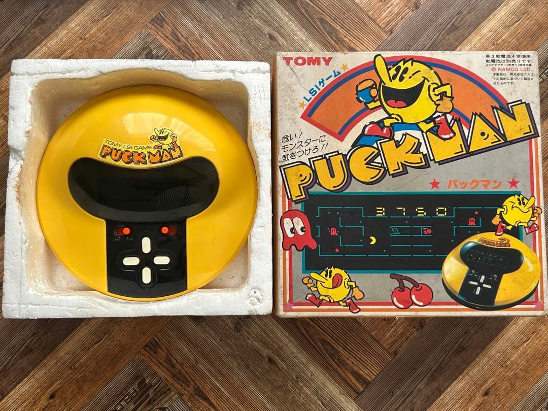 s*u様 パックマン TOMY LSIゲーム レトロゲーム 当時物 現状品 希少