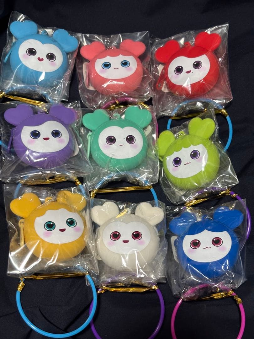 twiceGIGOシリコンミニウォレット　コンプリート