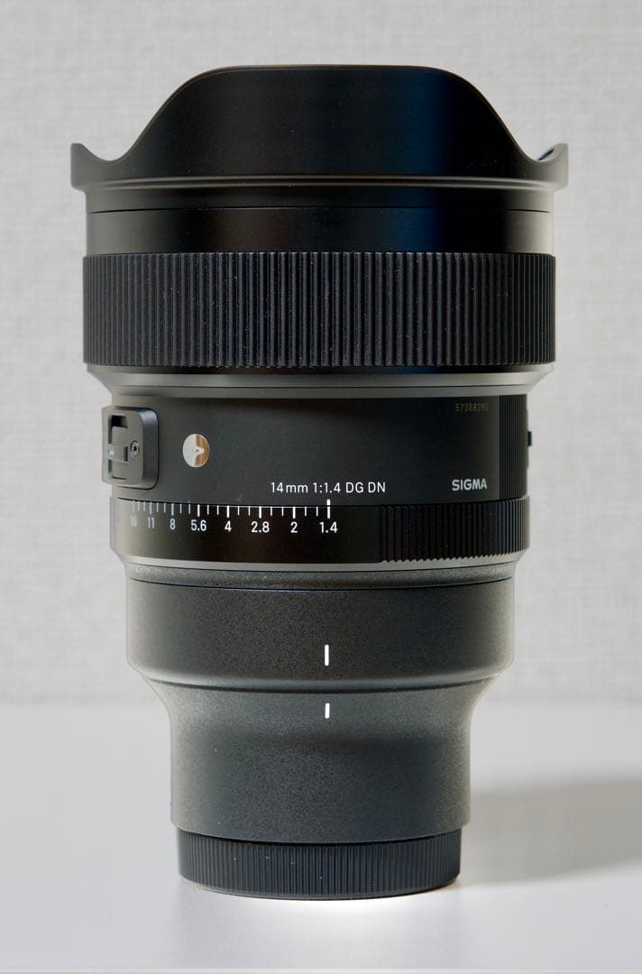【SIGMA】14mm F1.4 DG DN（ソニーEマウント）