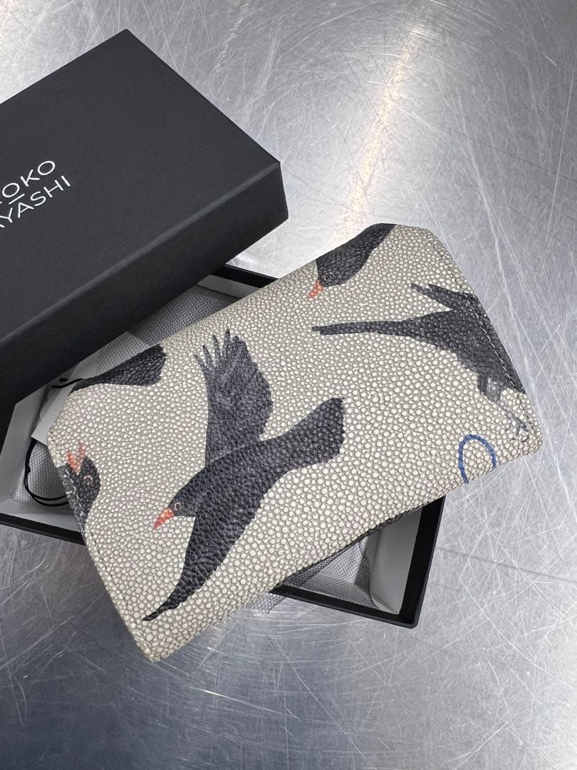 HIROKO HAYASHI ハヤシヒロコ 財布 クロウタドリ メルロ