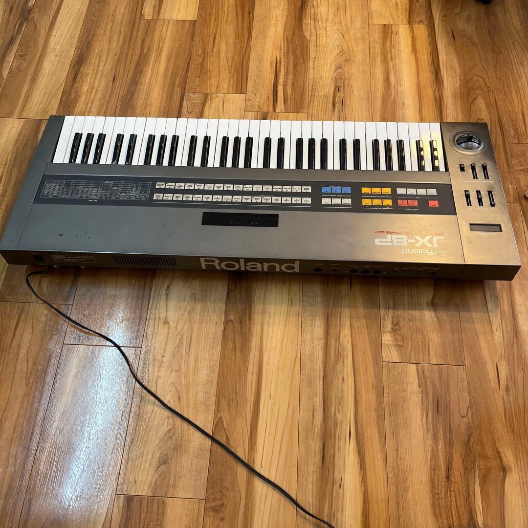 Roland JX-8P アナログシンセサイザー（ケース付き）