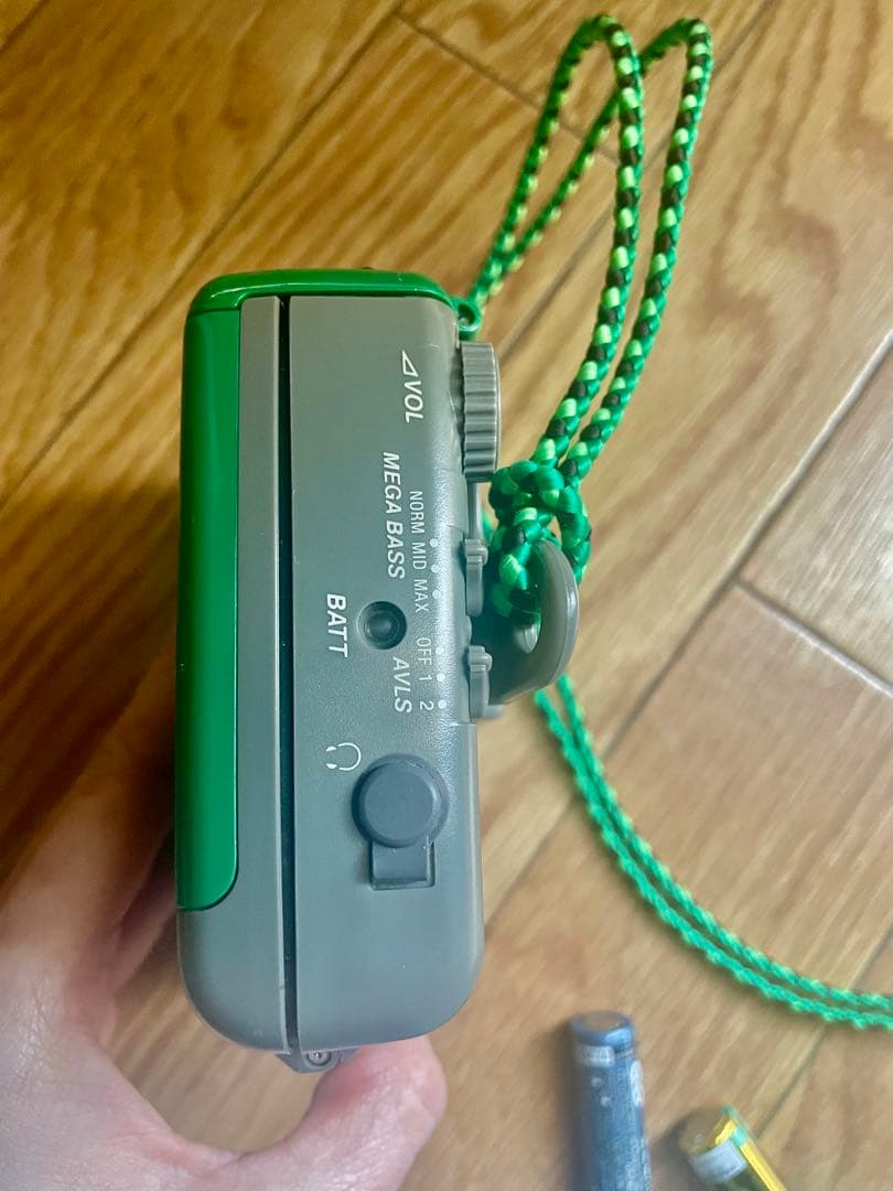 SONY ウォークマン SPORTS 緑