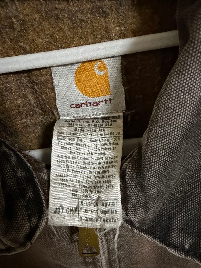 希少 USA カーハート Carhartt デトロイトジャケット J97 CHT