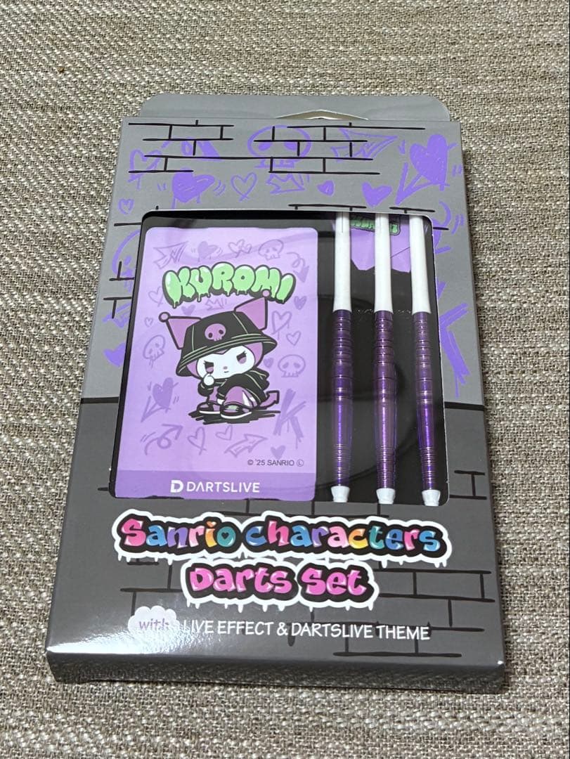 ダーツライブカード付きダーツセット　クロミ　ハンギョドン