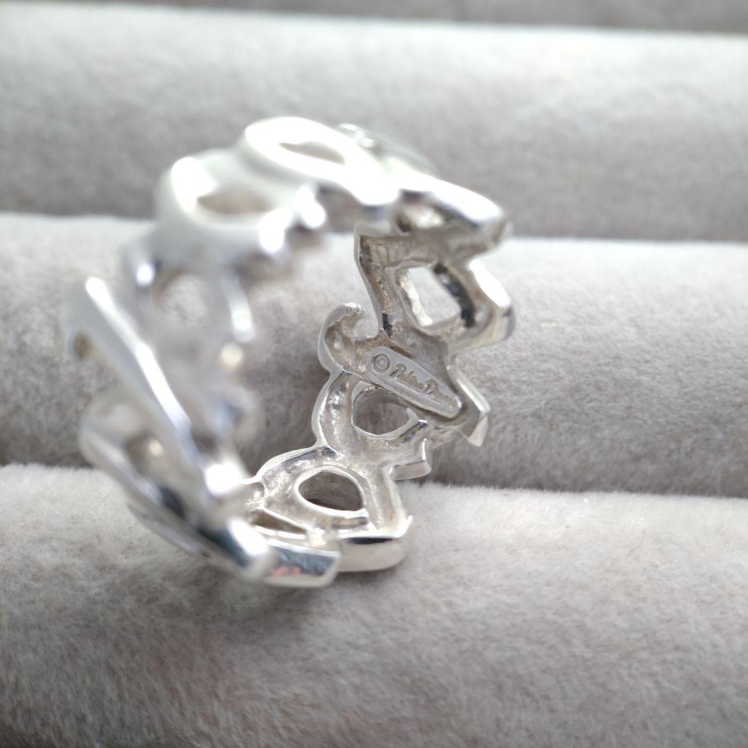 TIFFANY＆Co.ラブ＆キス　シルバーリングSV925 11.5号