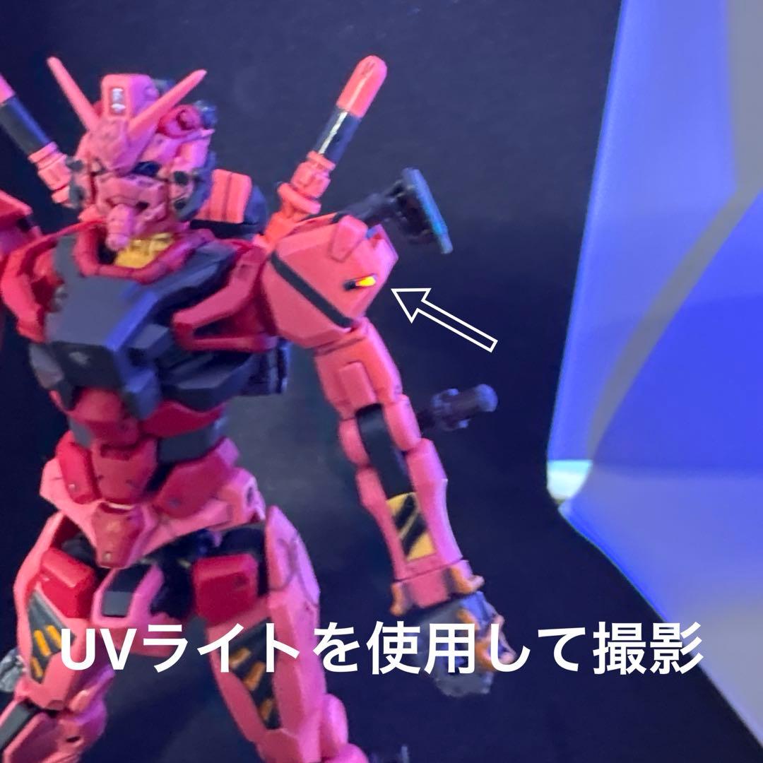 【完成品】HG 赤いガンダム　ビット6個　ザクバズーカ　部分塗装