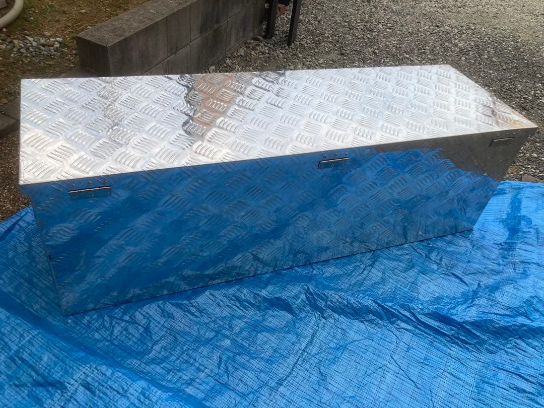 アルミ工具箱 1230 cm 工具箱軽トラ 鍵付 ツールボックス 荷台ボックス