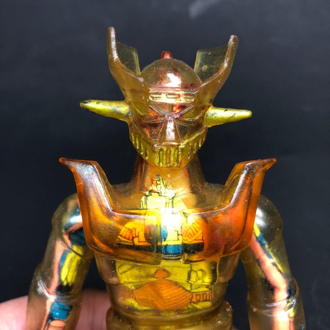 ポピー　マジンガーZ ソフビ　クリアー　当時物　昭和　永井豪