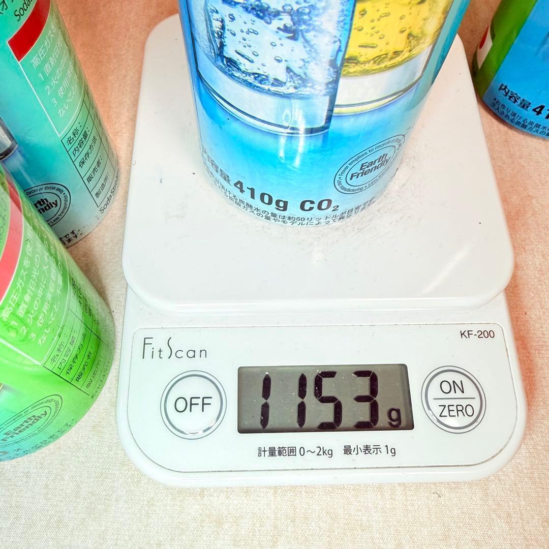 専用！　4_6-139192_140710_ソーダストリームガスシリンダー6本