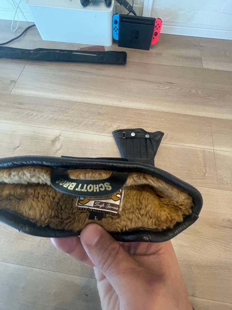 Schott WINTER GLOVE ロング　ショット　ウインター　レザー