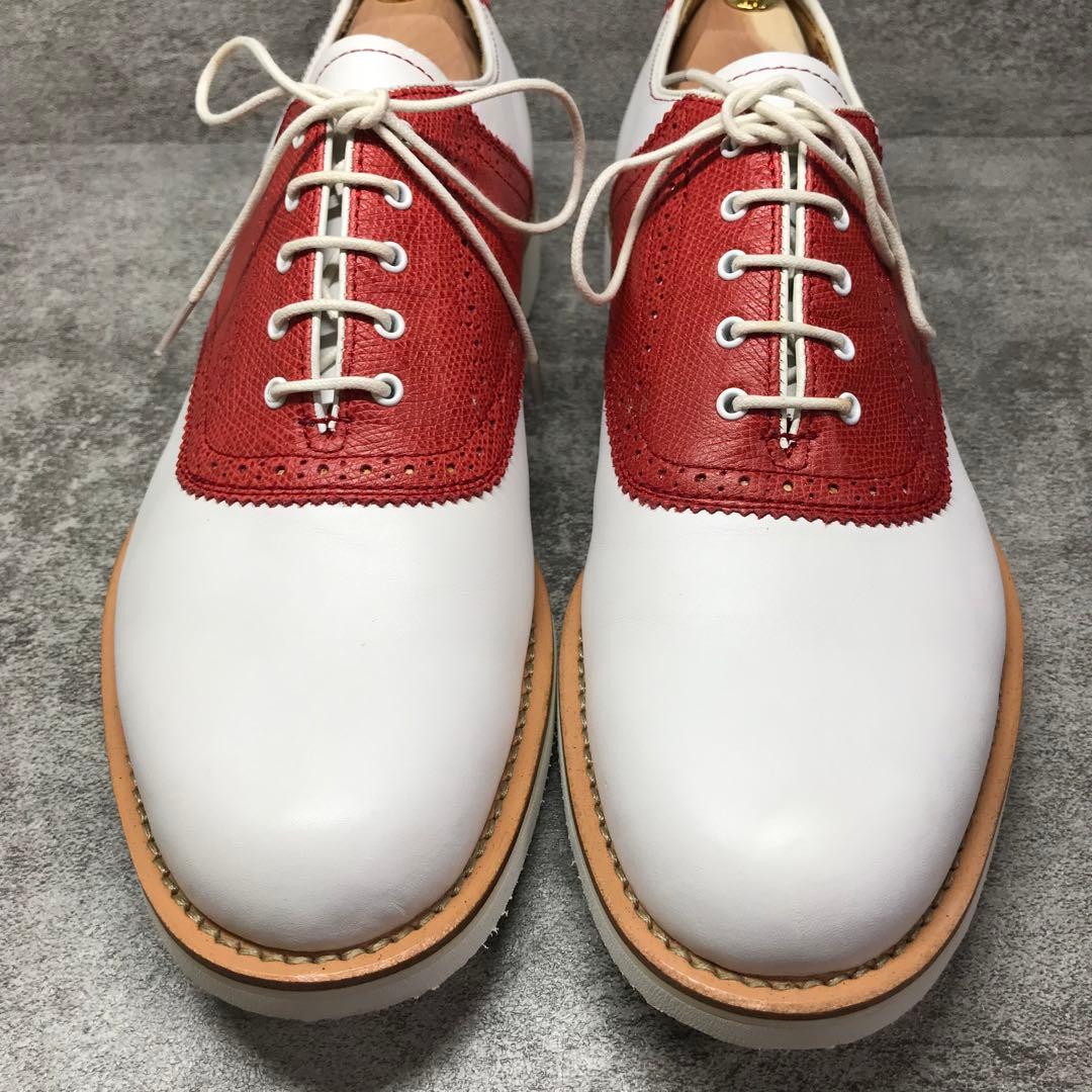 【未使用】　REGAL サドルシューズ　レザー　763R 25 バイカラー