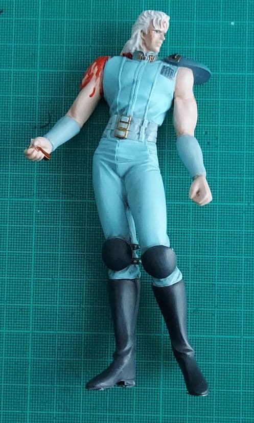 年明けセール！北斗の拳　ガレージキット　南斗水鳥拳レイ　ジオラマ