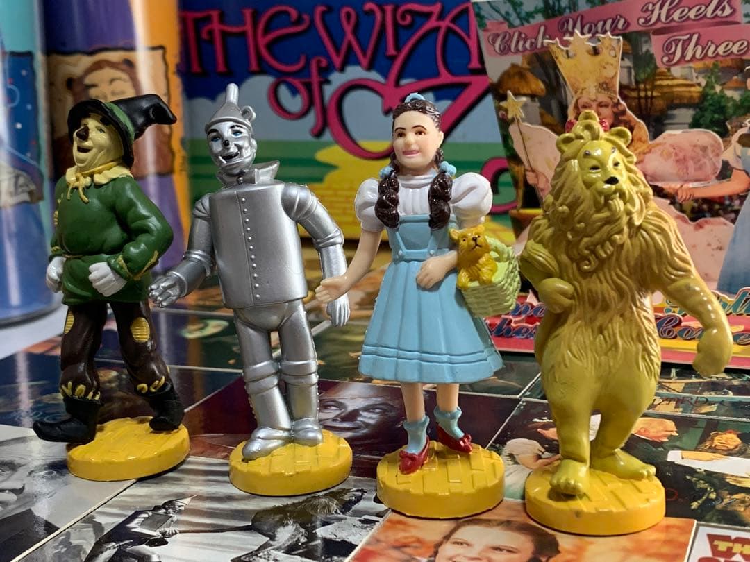 映画　オズの魔法使い　フィギュア４体セット