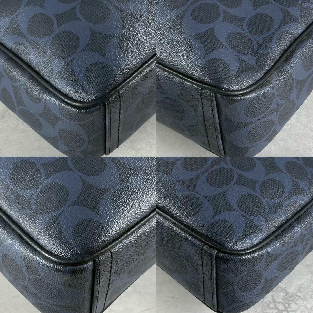 美品 コーチ シグネチャー 2way ビジネスバッグ ブリーフケース A4 PC