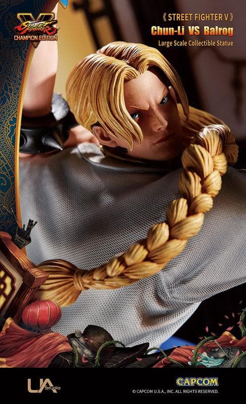 新品 ストリートファイターV 春麗VSバルログ 1/6 完成品大型スタチュー