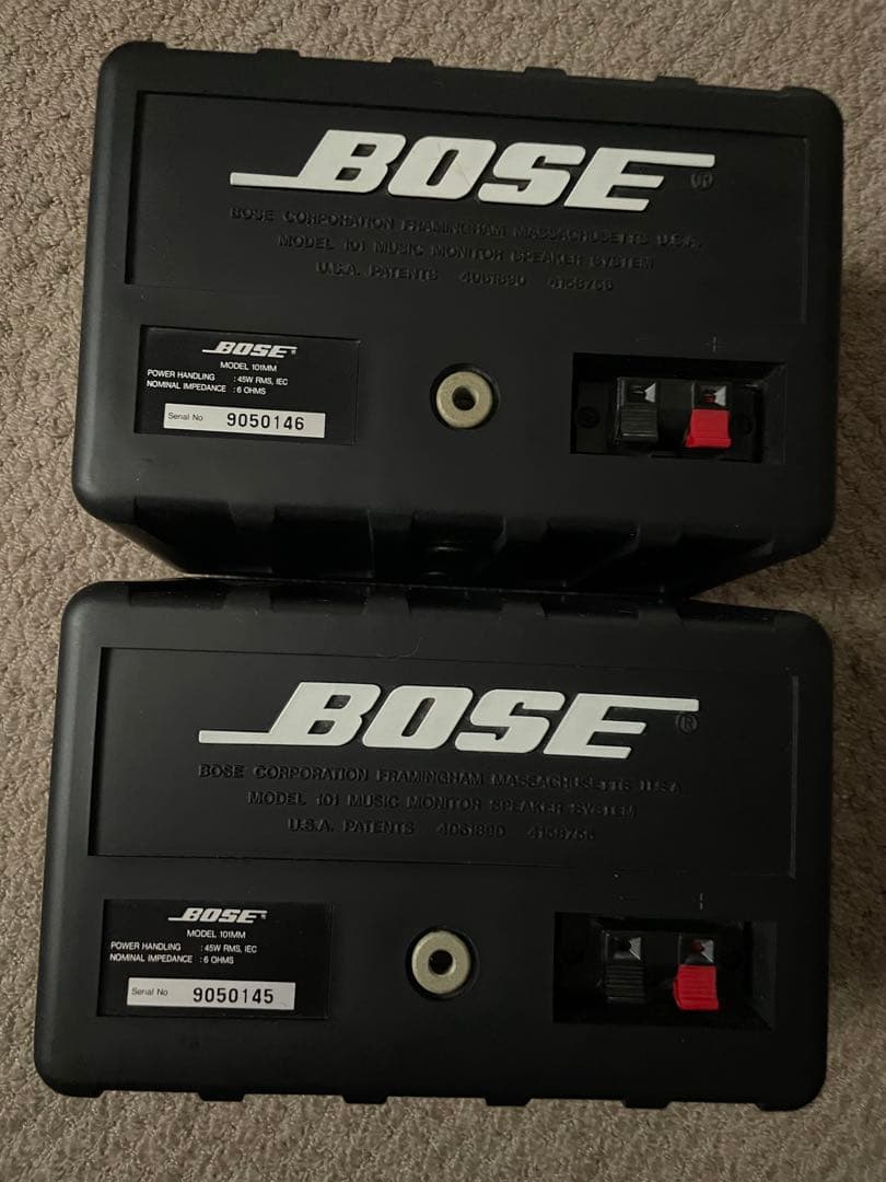 【良品】BOSE 101MM シリアル連番スピーカー