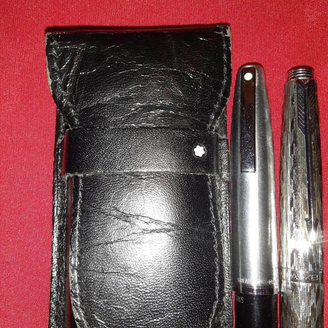 万年筆SHEAFFER PARKER Elite MONTBLANCケース